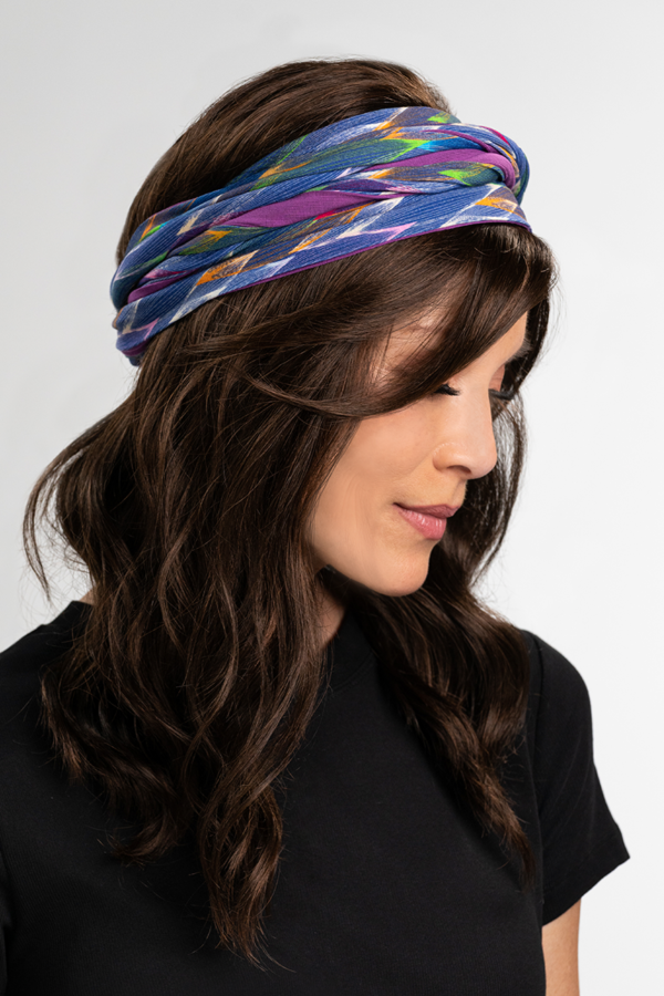 The Reversible Softie Headscarf - Print - Image 2